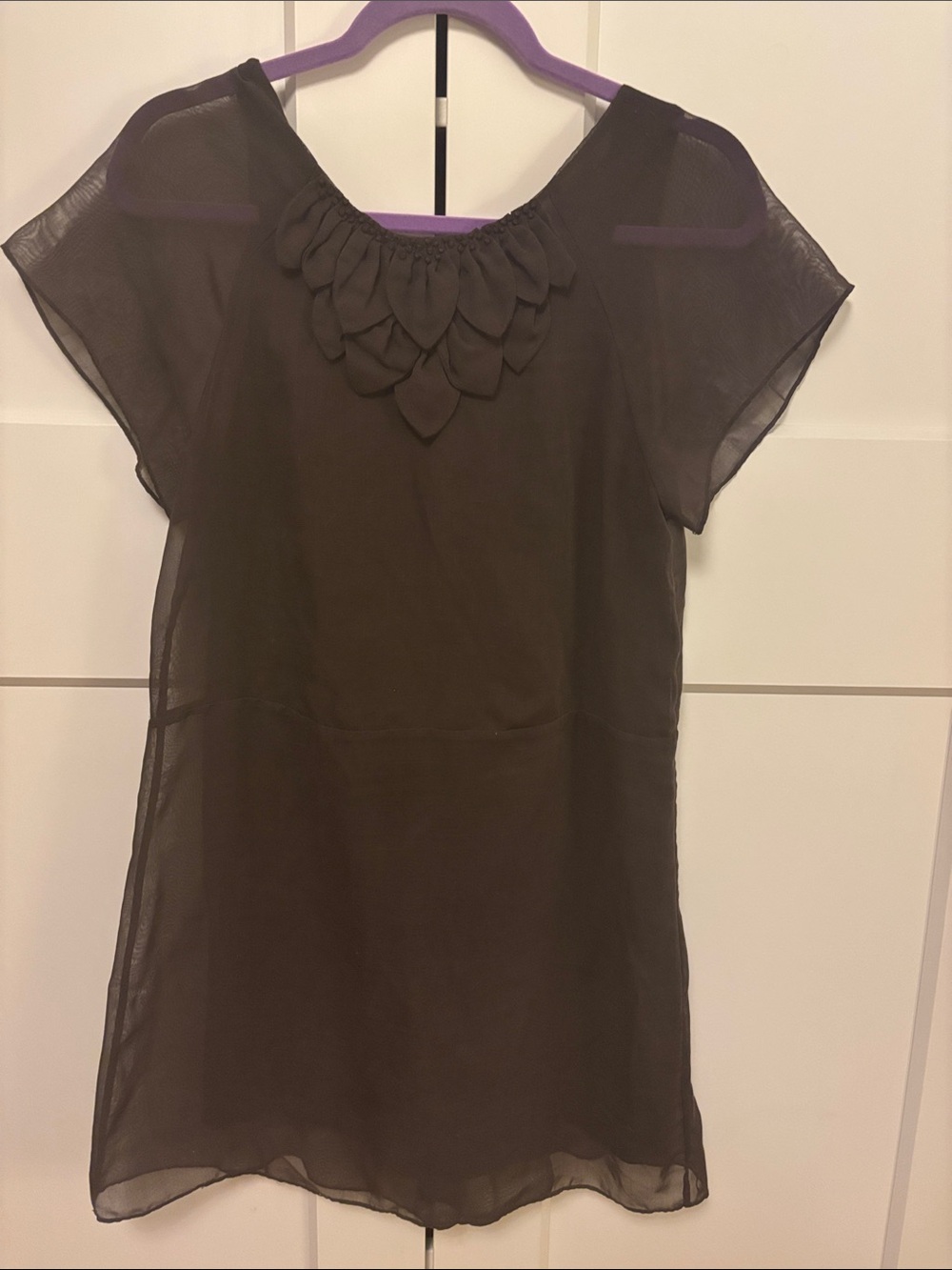 3.1 Phillip Lim Blouse for Women, Size 0, Dark Brow